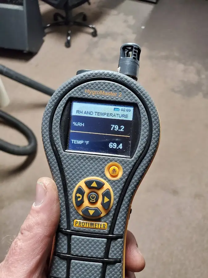 Moisture meter humidity assessment for Mold Remediation & Removal in Mount Lebanon
